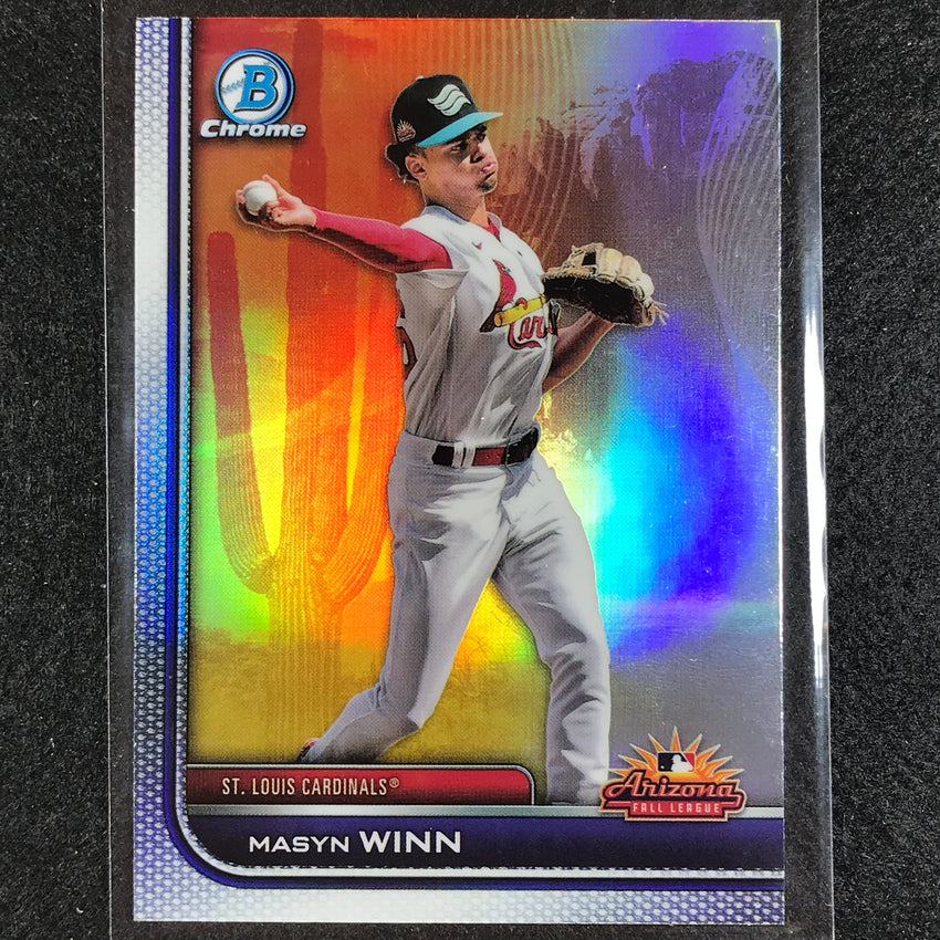 2023 Bowman Chrome MLB MASYN WINN 2022 AFL Fall Stars Refractor #7