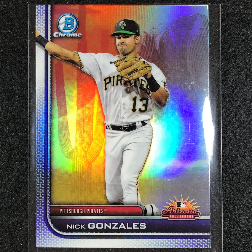 2023 Bowman Chrome MLB NICK GONZALES 2022 AFL Fall Stars Refractor #11
