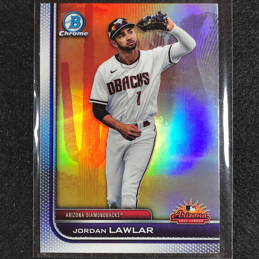 2023 Bowman Chrome MLB JORDAN LAWLER 2022 AFL Fall Stars Refractor #12
