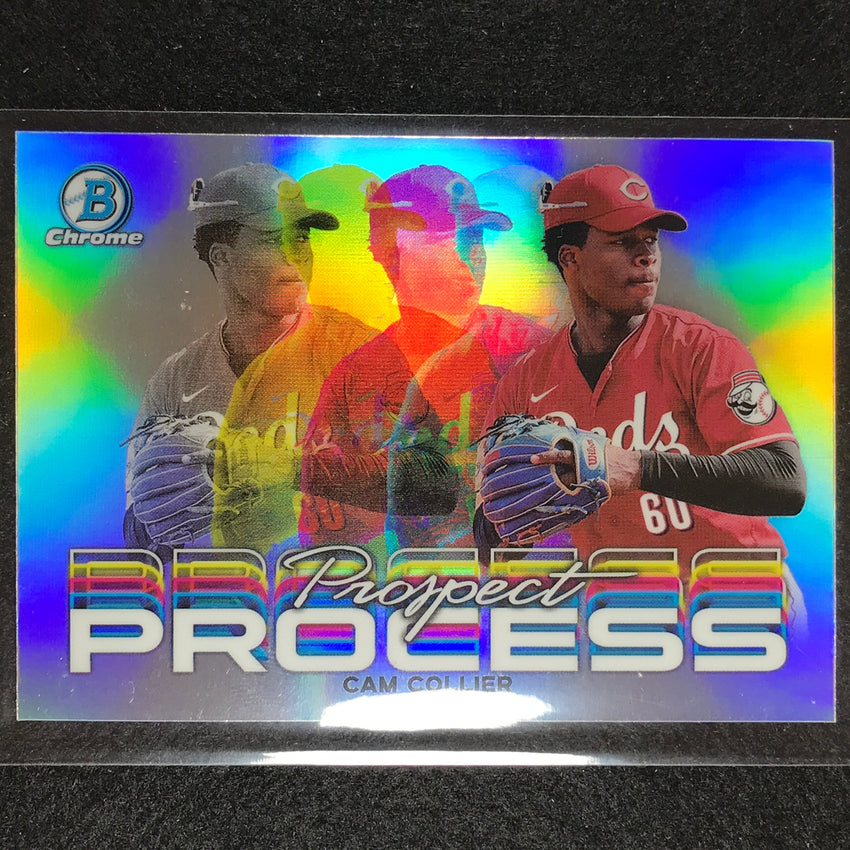 2023 Bowman Chrome MLB CAM COLLIER Prospect Process Refractor #17
