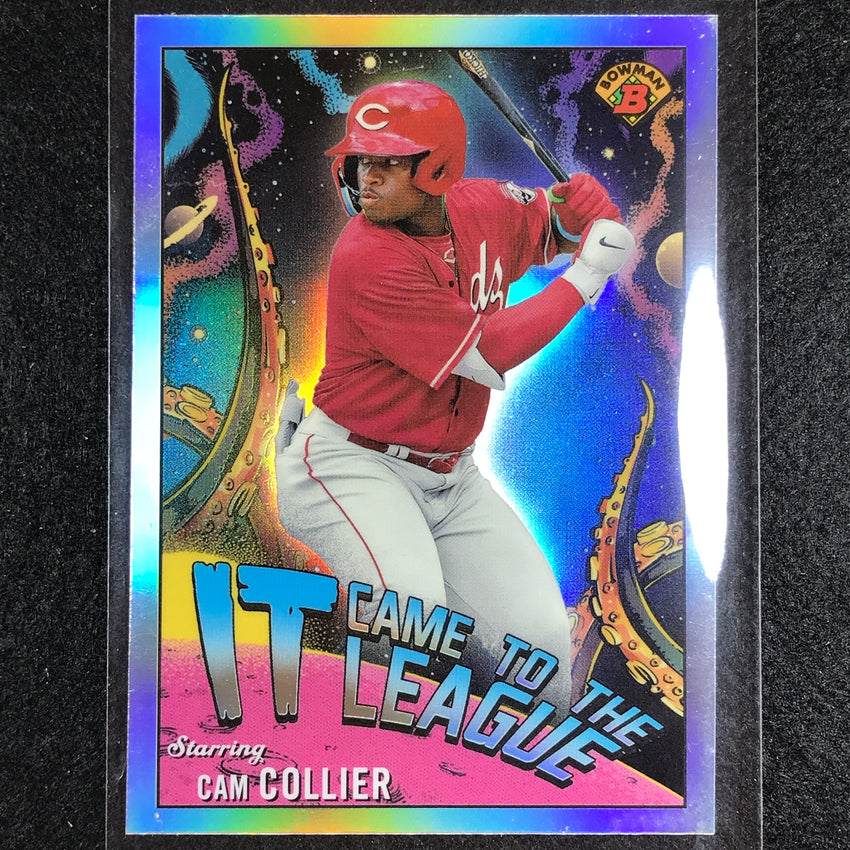 2023 Bowman Chrome MLB CAM COLLIER It Came to the League Refractor #10