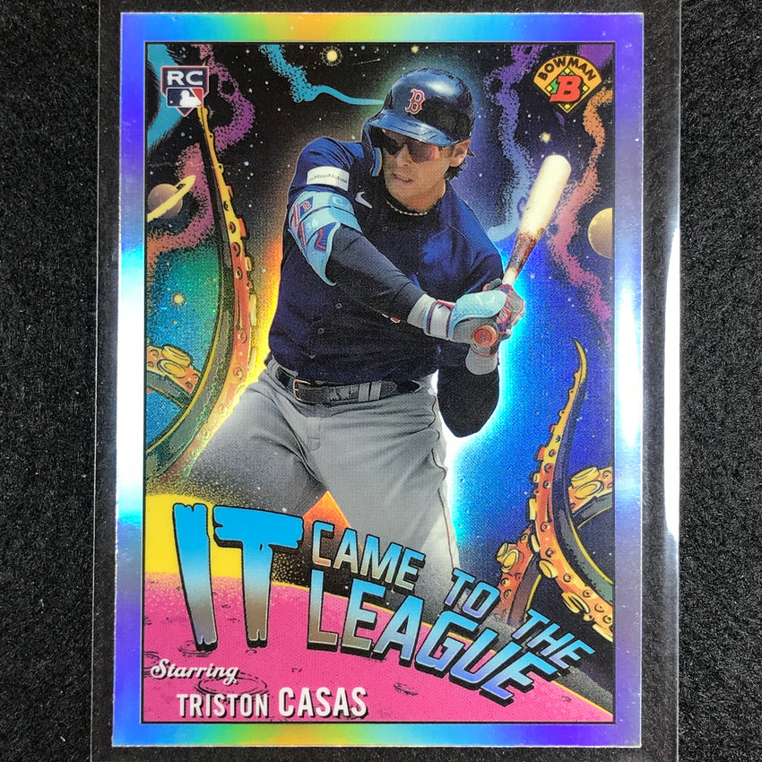 2023 Bowman Chrome MLB TRISTON CASAS It Came to the League Rookie Refractor #13