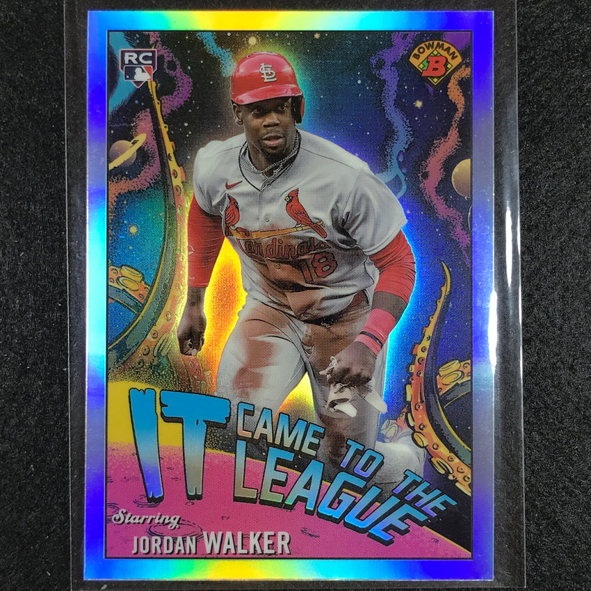 2023 Bowman Chrome MLB JORDAN WALKER It Came to the League Rookie Refractor #14