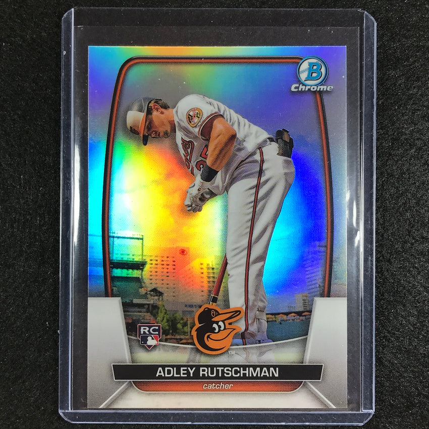 2023 Bowman Chrome Mlb Adley Rutschman Rookie Image Variation Refractor Sp No 17