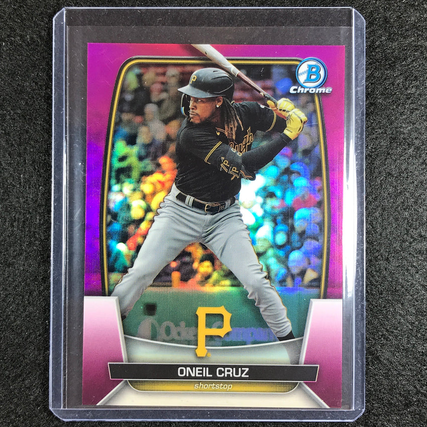 2023 Bowman Chrome Mlb Oneil Cruz Base Fuchsia 203/299