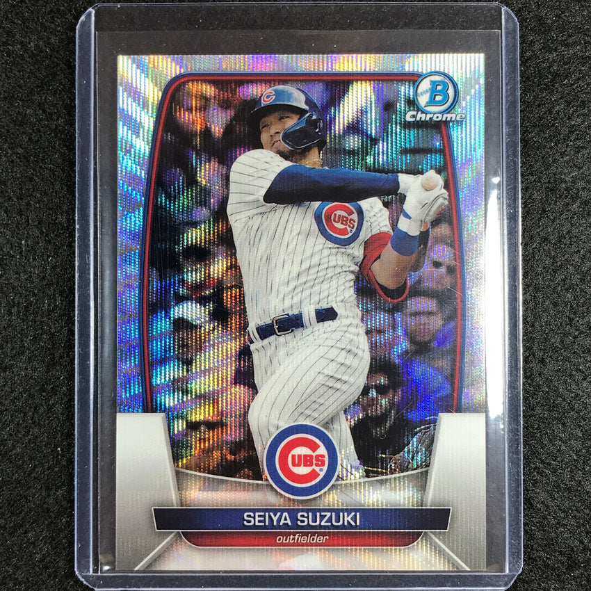 2023 Bowman Chrome Mlb Seiya Suzuki Base Wave 16/100