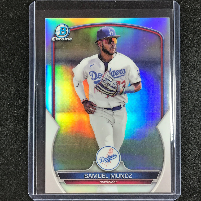 2023 Bowman Chrome Mlb Samuel Munoz Prospect Base Refractor 63/499