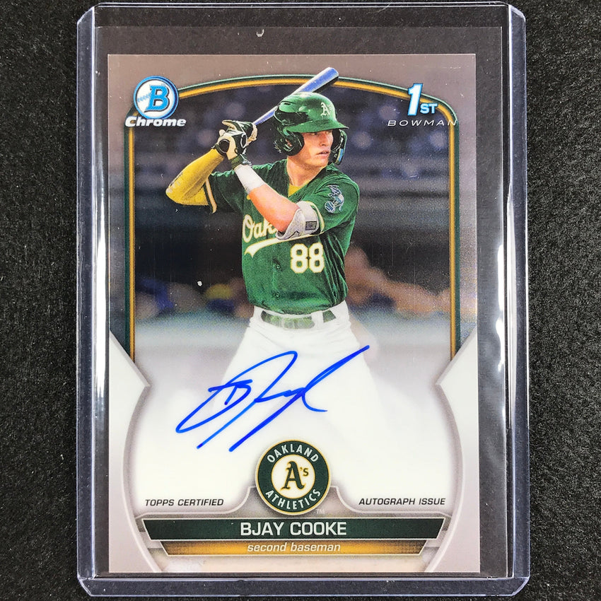 2023 Bowman Chrome Mlb Bjay Cooke 1st Bowman Prospect Auto Base No Bce