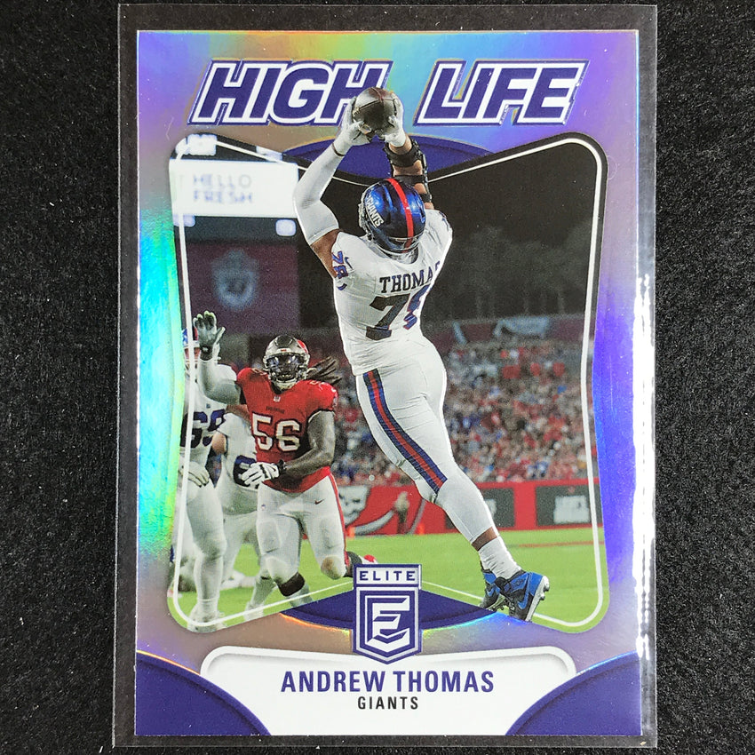2023 Donruss Elite NFL ANDREW THOMAS High Life Silver #11