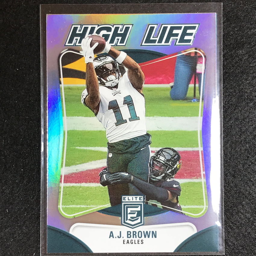 2023 Donruss Elite Nfl A.j. Brown High Life Silver No 14