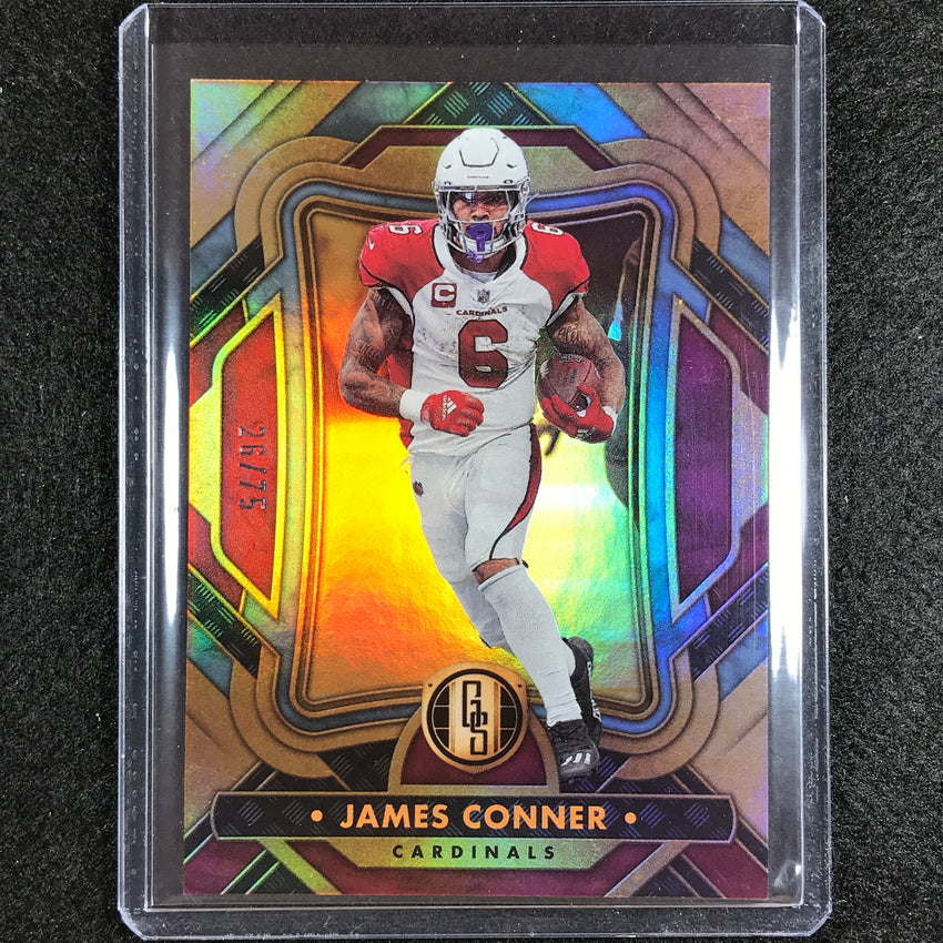 2023 Gold Standard Nfl James Conner Veteran Platinum 26/75