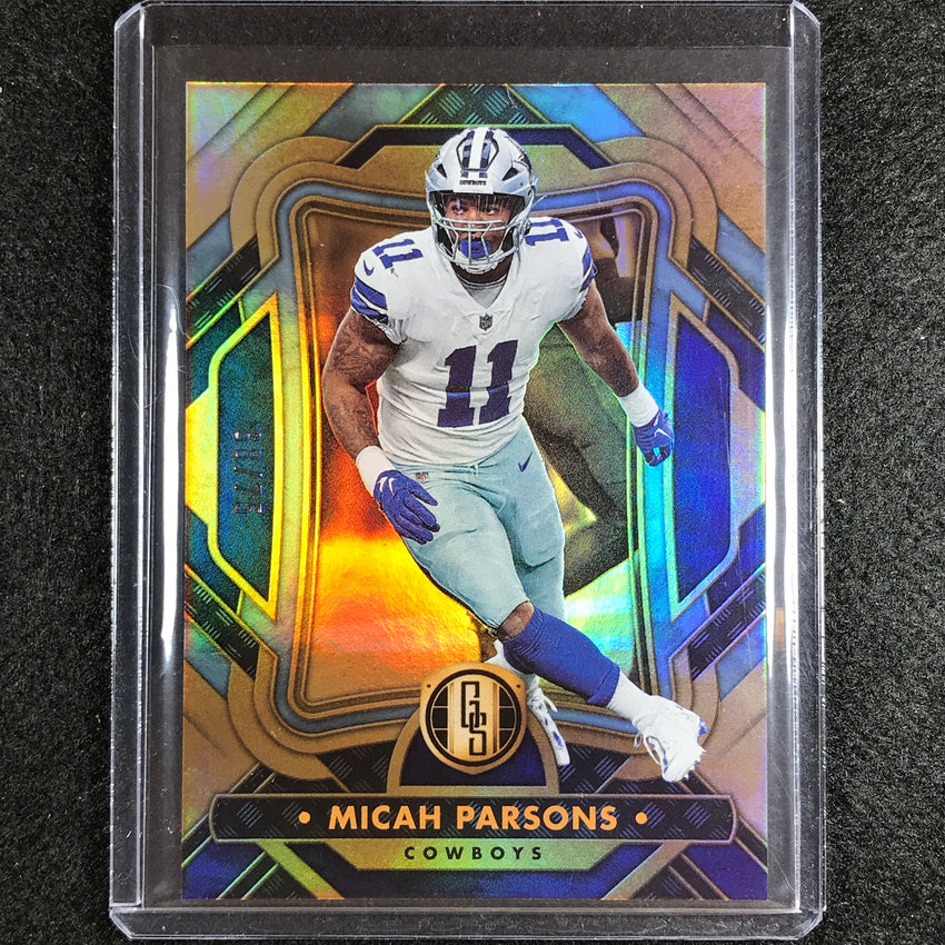 2023 Gold Standard Nfl Micah Parsons Veteran Platinum 68/75