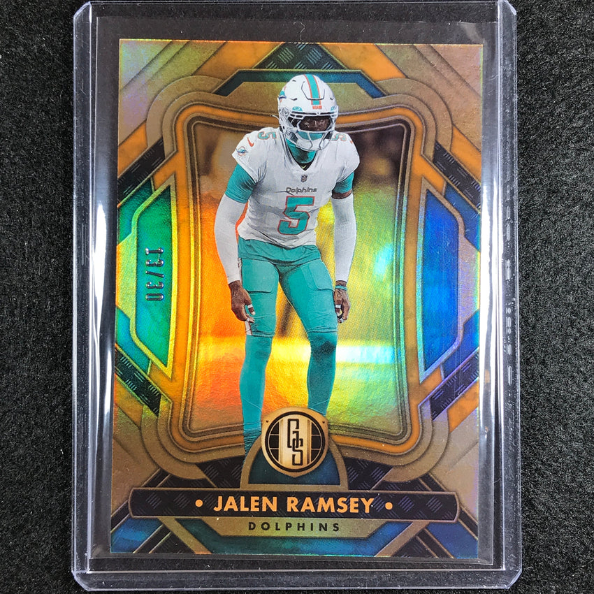 2023 Gold Standard Nfl Jalen Ramsey Veteran Citrine 13/30