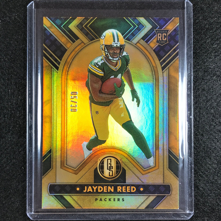 2023 Gold Standard Nfl Jayden Reed Rookie Citrine 5/30