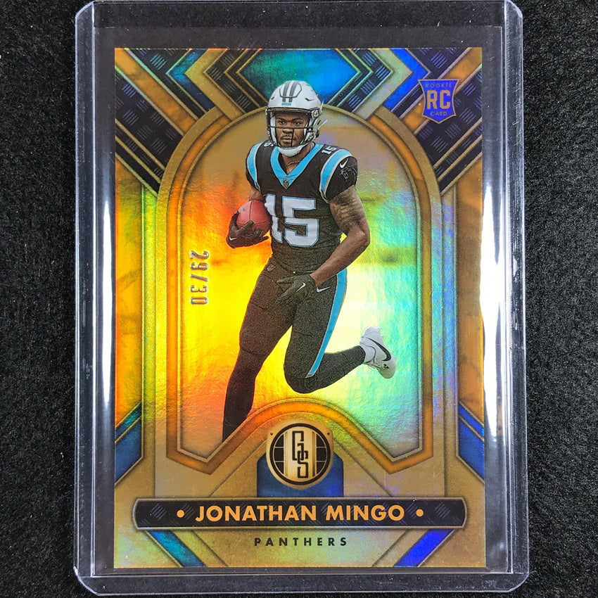 2023 Gold Standard Nfl Jonathan Mingo Rookie Citrine 29/30