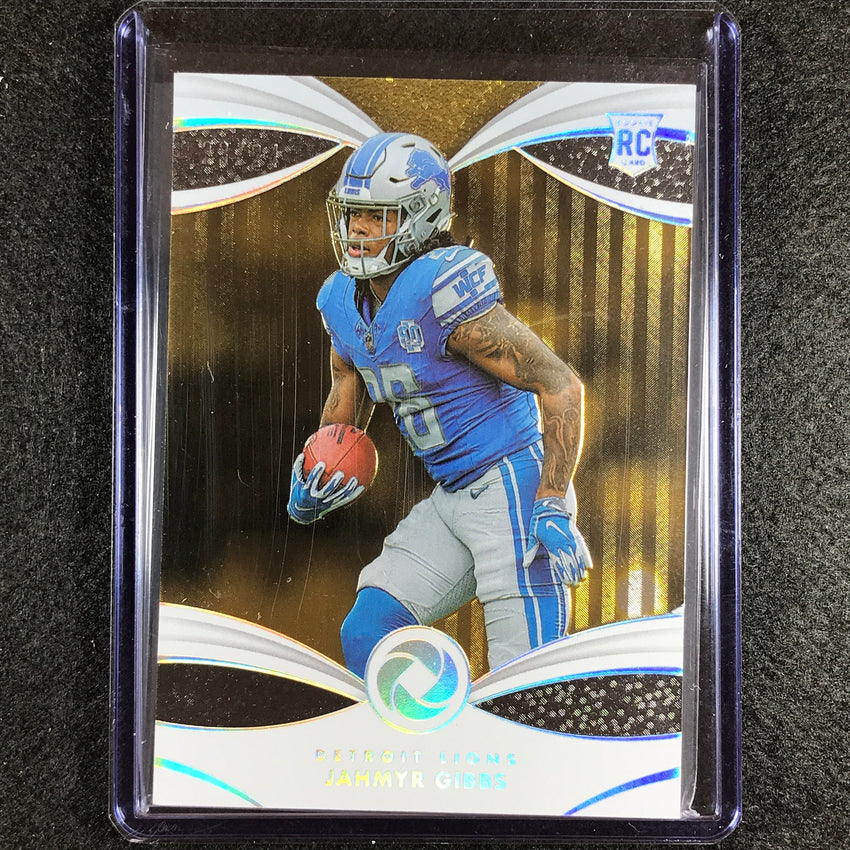 2023 Gold Standard Nfl Jahmyr Gibbs Opulence Rookies Holo Silver 23/24