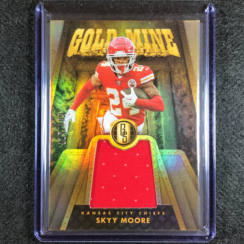 2023 Gold Standard Nfl Skyy Moore Gold Mine Relic Jersey 115/299