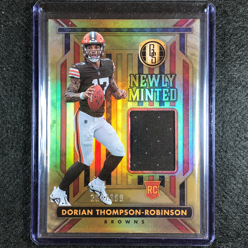 2023 Gold Standard Nfl Dorian Thompson-robinson Minted Rookie Relic 208/399