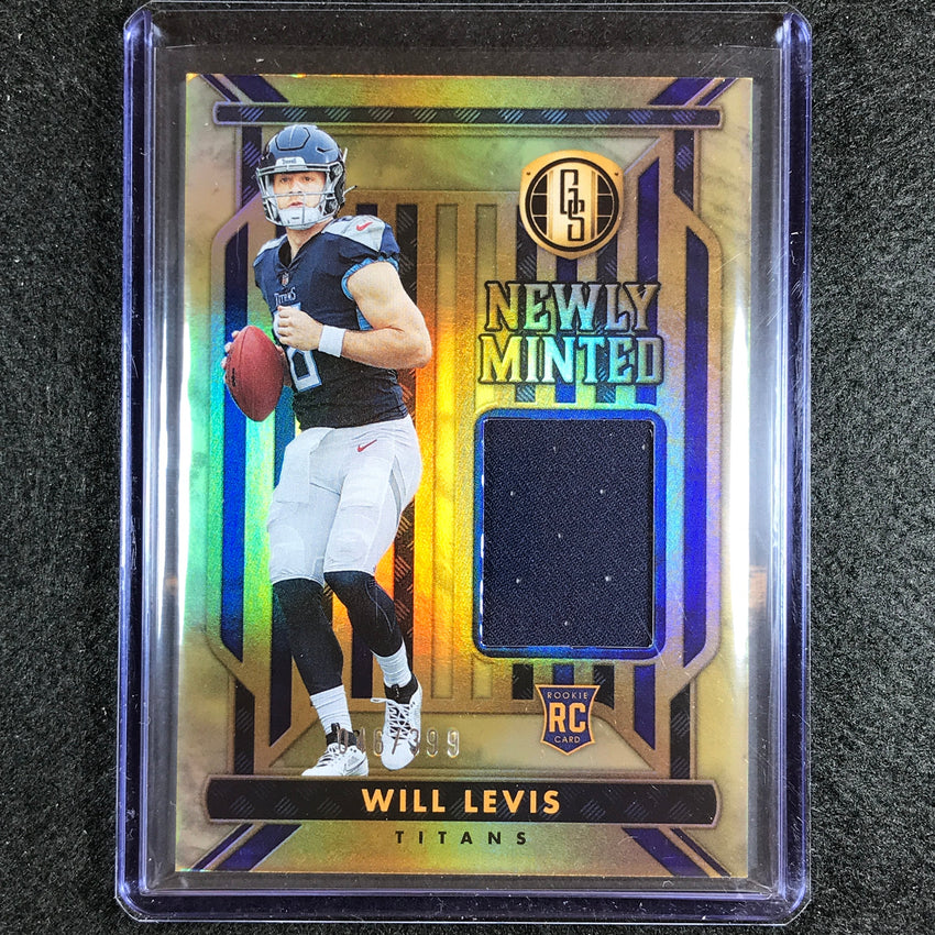 2023 Gold Standard Nfl Will Levis Newly Minted Rookie Jersey Relic 46/399