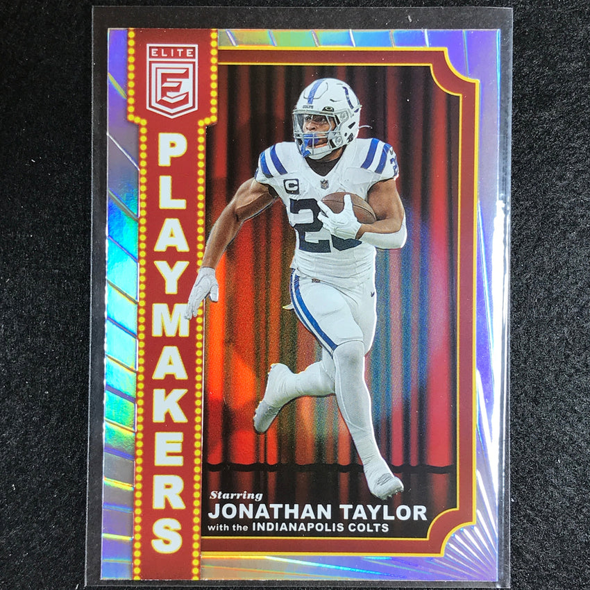2023 Donruss Elite NFL JONATHAN TAYLOR Playmakers Silver #12