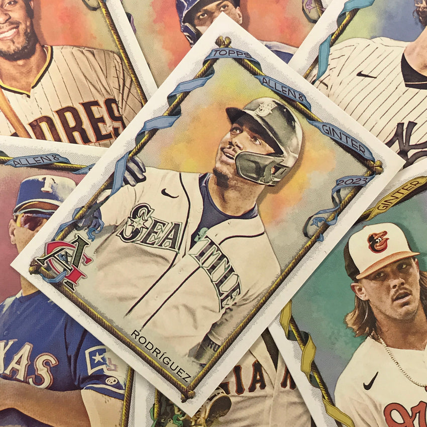 2023 Allen And Ginter Mlb Alex Rodriguez Mini Exclusives Base No 393