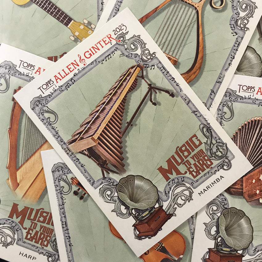 2023 Allen And Ginter Mlb Ukulele Music To Your Ears No 1