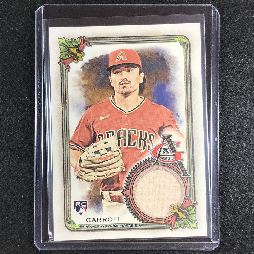 2023 Allen And Ginter Mlb Corbin Carroll Full-size Relics A Rookie Worn No Cc
