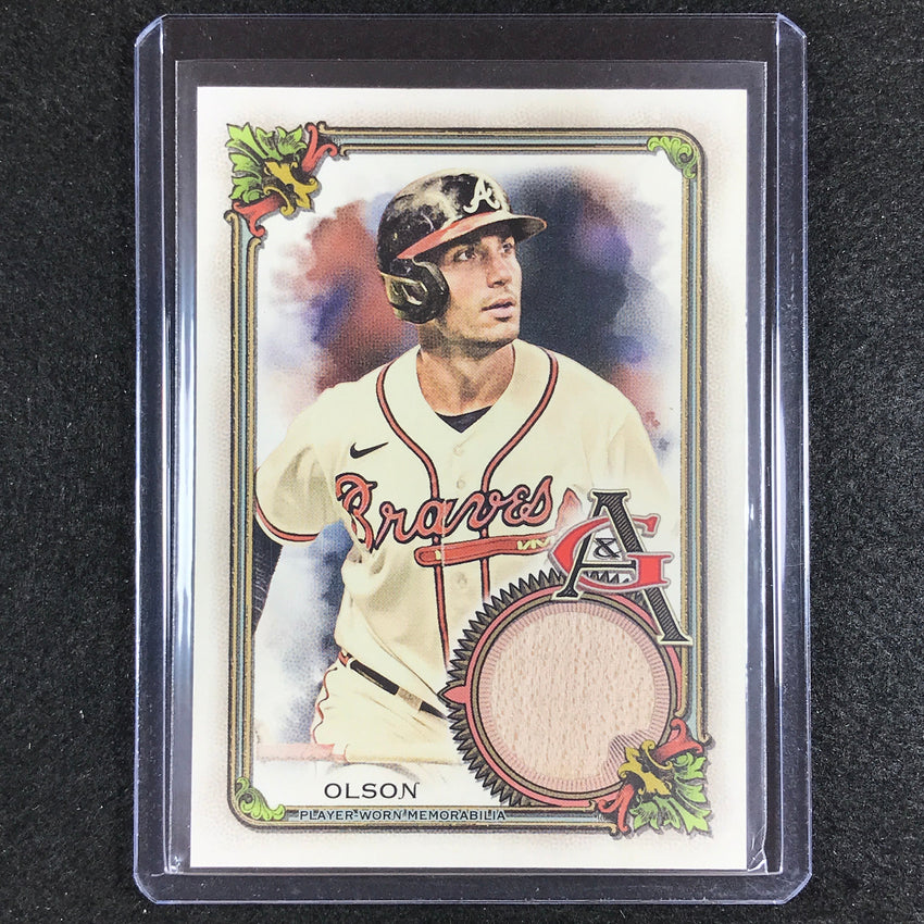 2023 Allen And Ginter Mlb Matt Olson Full-size Relics A Player Worn No Mo