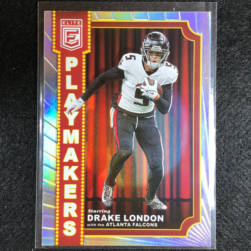 2023 Donruss Elite NFL DRAKE LONDON Playmakers Silver #14