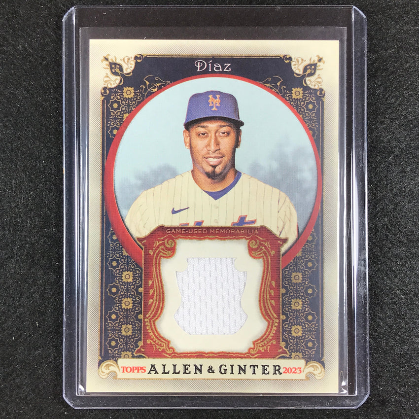 2023 Allen And Ginter Mlb Edwin Diaz Full-size Relics B Game Used No Ed