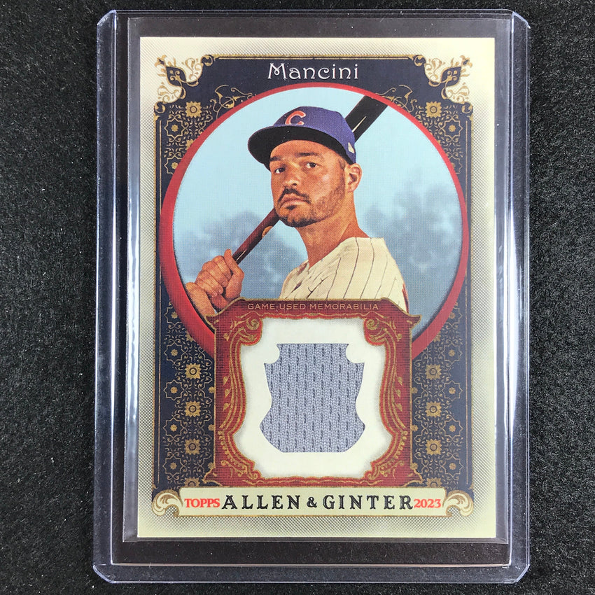 2023 Allen And Ginter Mlb Trey Mancini Full-size Relics B Game Used No Tm