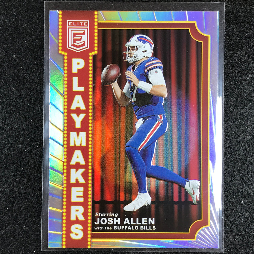 2023 Donruss Elite Nfl Josh Allen Playmakers Silver No 17
