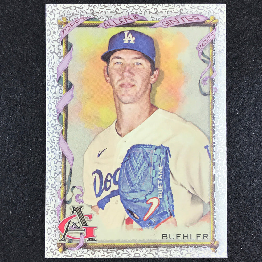 2023 Allen And Ginter Mlb Walker Buehler Foil Filigree Sp No 152