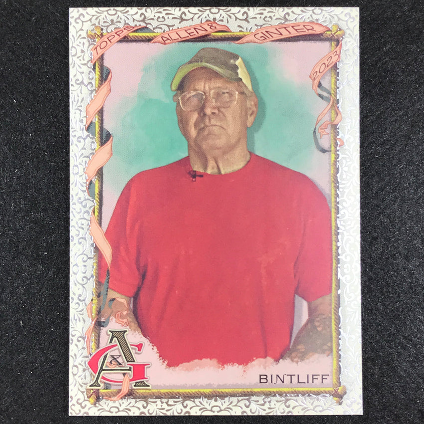 2023 Allen And Ginter Mlb Jim Bintliff Foil Filigree Sp No 267