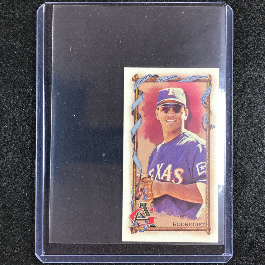 2023 Allen And Ginter Mlb Alex Rodriguez Mini Base No 7