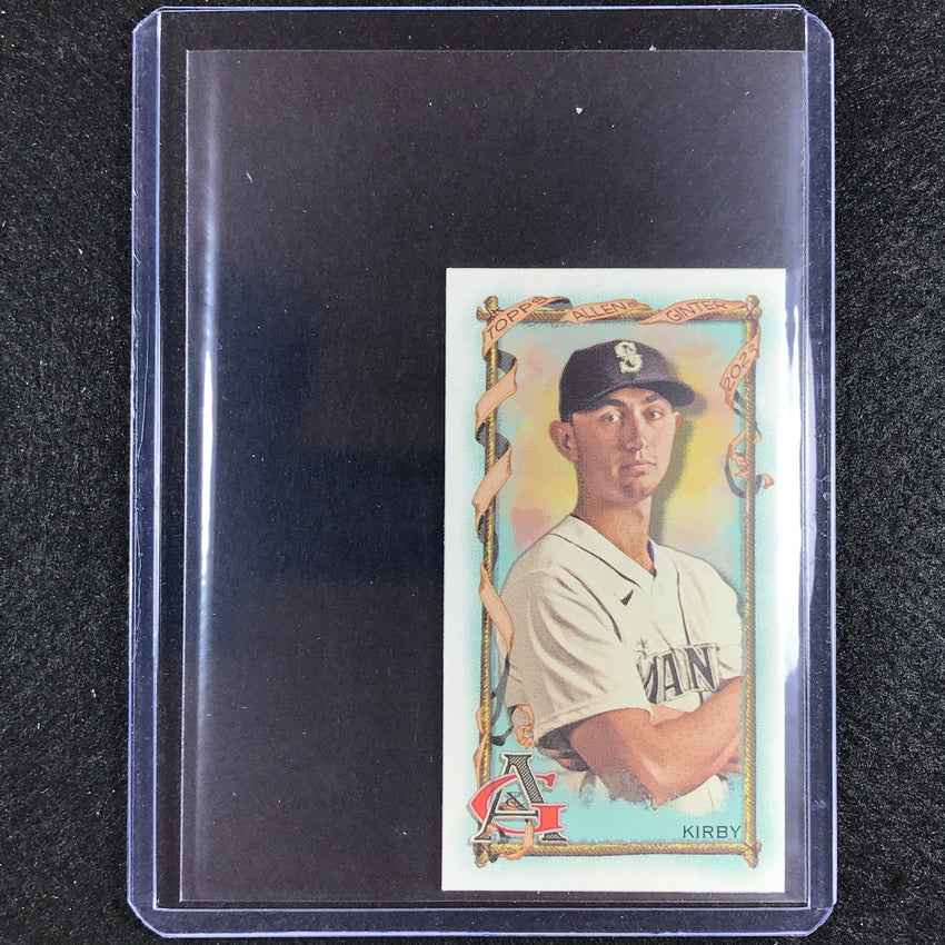 2023 Allen And Ginter Mlb George Kirby Mini Base No 21