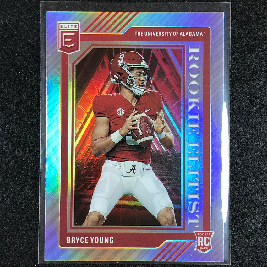 2023 Donruss Elite Nfl Bryce Young Rookie Elitist Silver No 1
