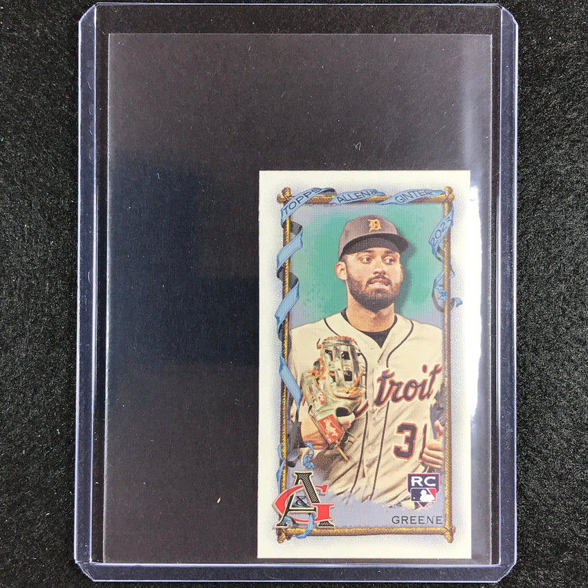 2023 Allen And Ginter Mlb Riley Greene Rookie Mini Base No 44