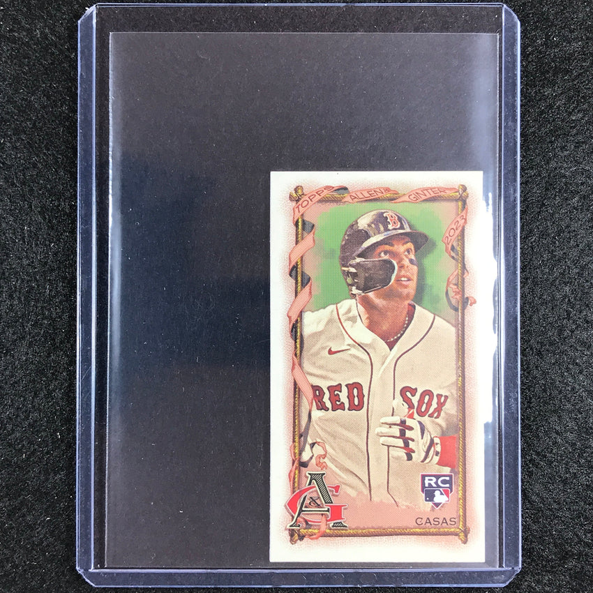 2023 Allen And Ginter Mlb Triston Casas Rookie Mini Base No 56