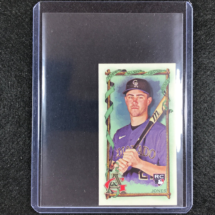 2023 Allen And Ginter Mlb Nolan Jones Rookie Mini Base No 61