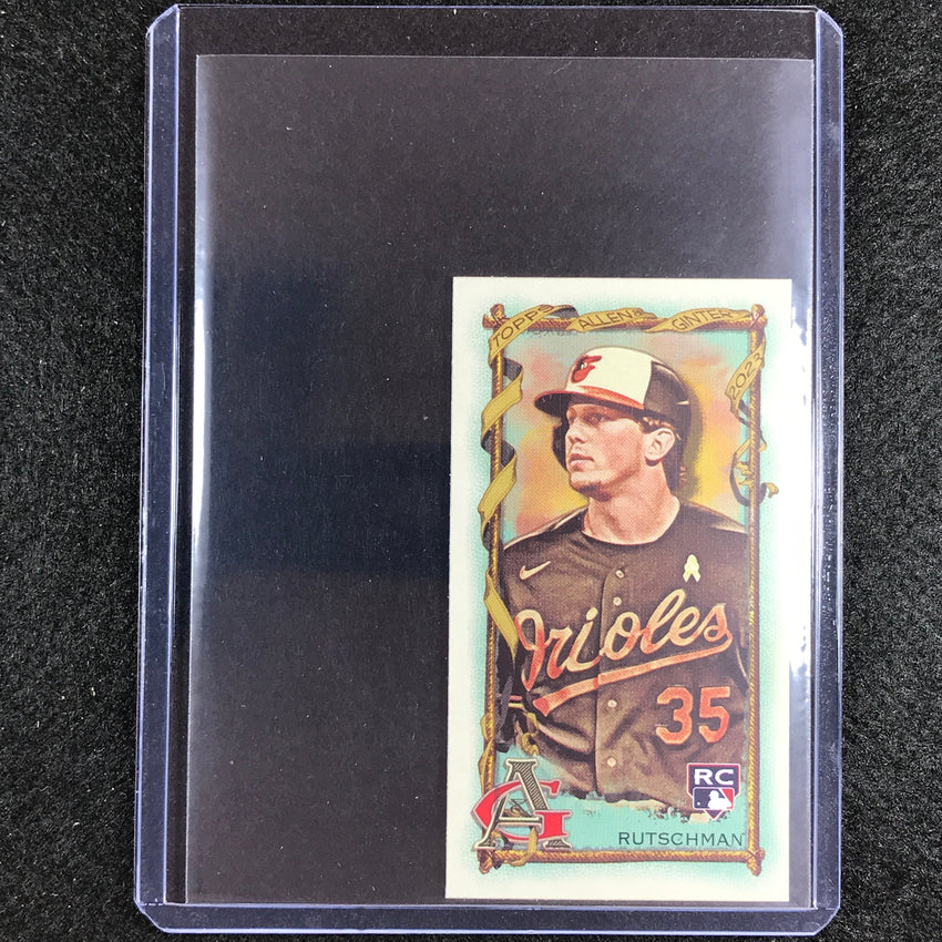 2023 Allen And Ginter Mlb Adley Rutschman Rookie Mini Base No 68