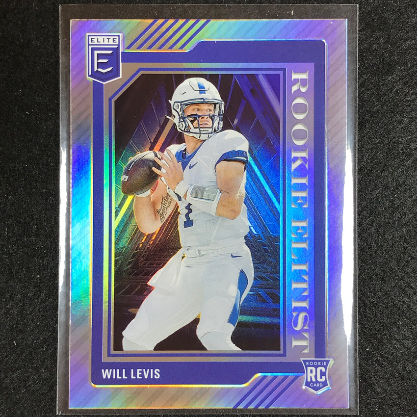 2023 Donruss Elite NFL WILL LEVIS Rookie Elitist Silver #3
