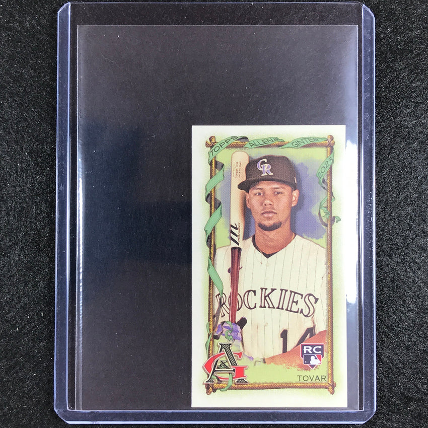 2023 Allen And Ginter Mlb Ezequiel Tovar Rookie Mini Base No 88
