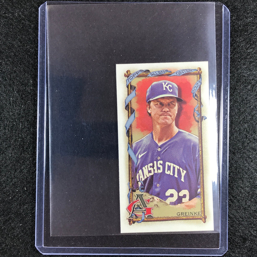 2023 Allen And Ginter Mlb Zack Greinke Mini Base No 94