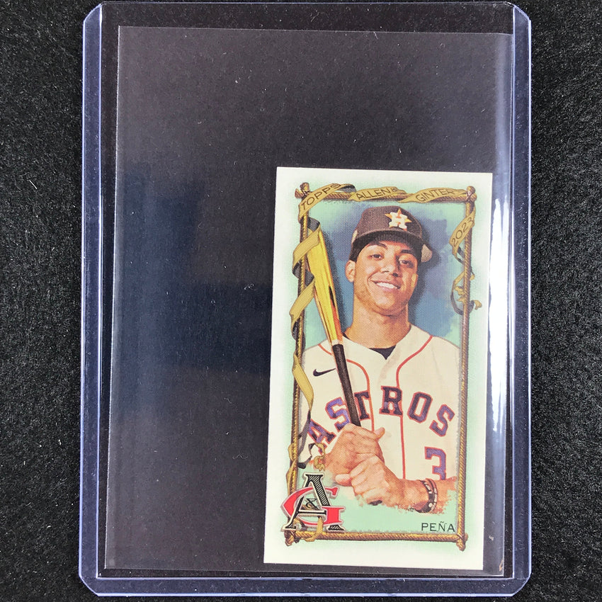 2023 Allen And Ginter Mlb Jeremy Pena Mini Base No 122