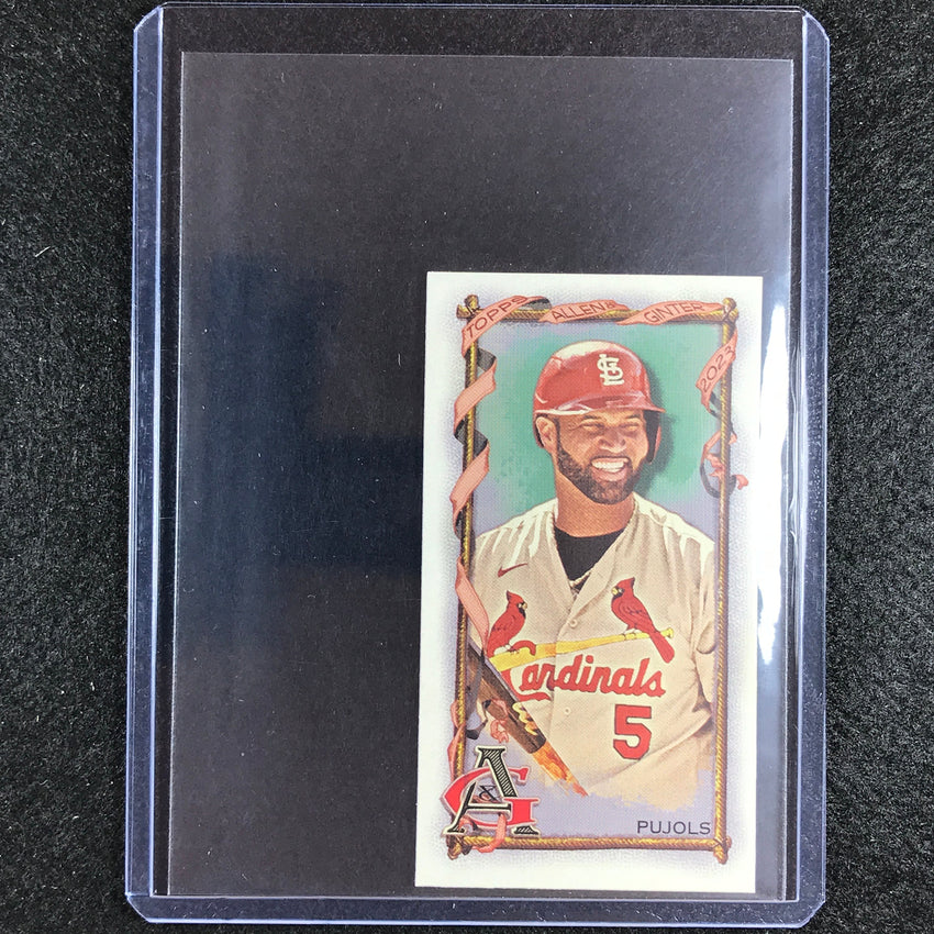 2023 Allen And Ginter Mlb Albert Pujols Mini Base No 128