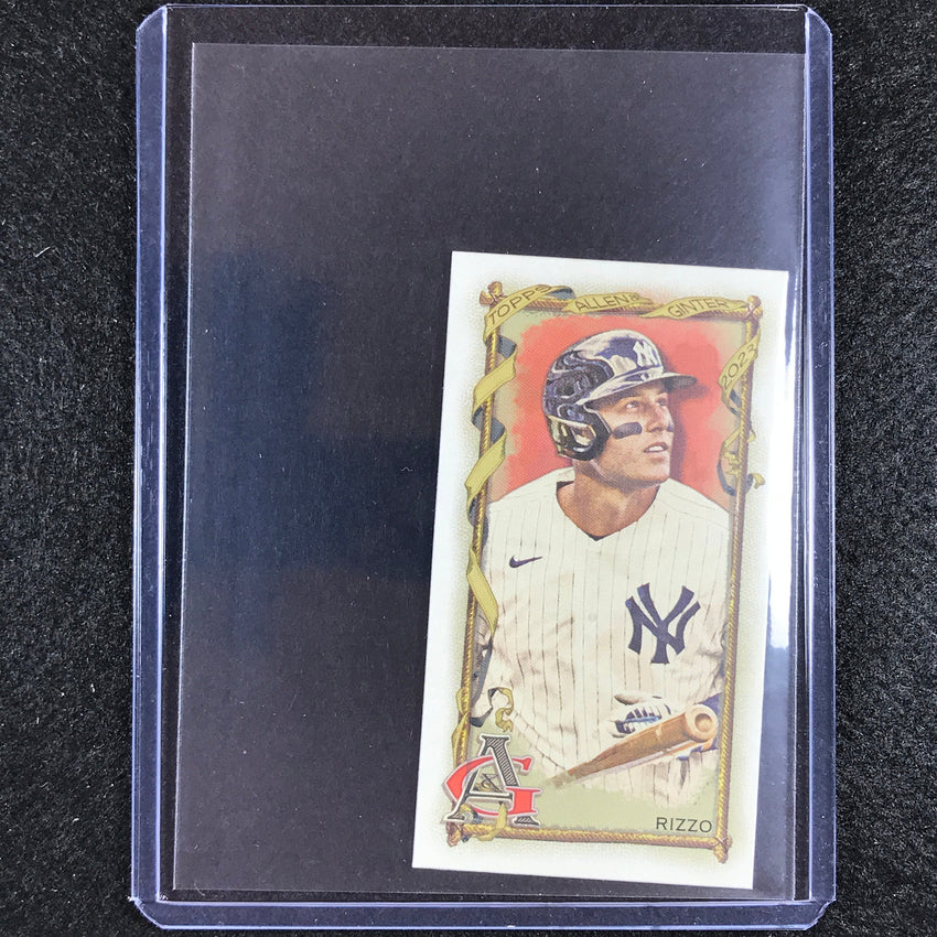 2023 Allen And Ginter Mlb Anthony Rizzo Mini Base No 142