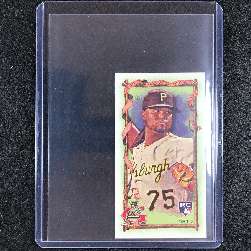 2023 Allen And Ginter Mlb Luis Ortiz Rookie Mini Base No 145