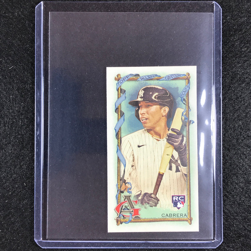 2023 Allen And Ginter Mlb Oswaldo Cabrera Rookie Mini Base No 146