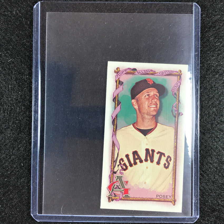 2023 Allen And Ginter Mlb Buster Posey Mini Base No 150